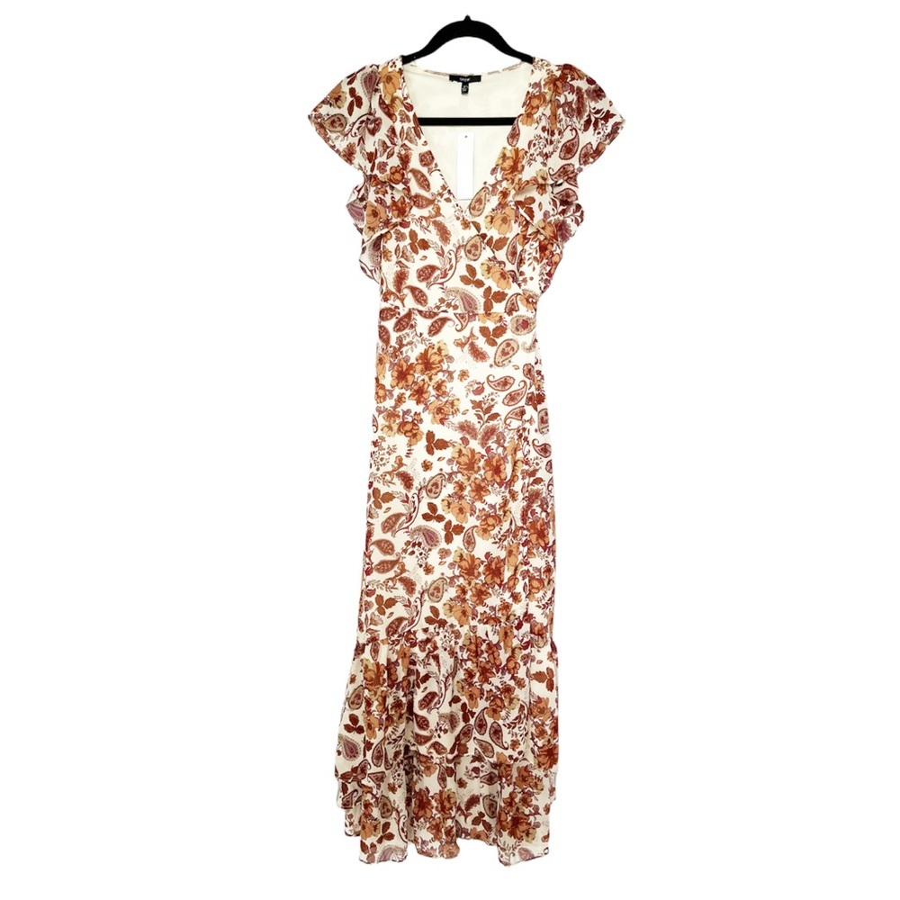 Drew NWT Vintage Garden Tie‎ Maxi Dress